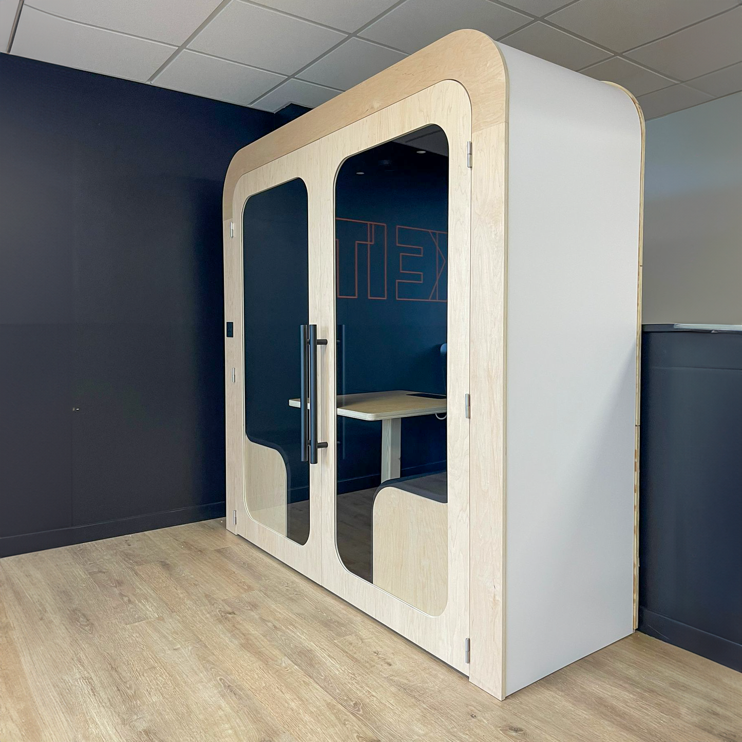 Double Soundproof Office Pod