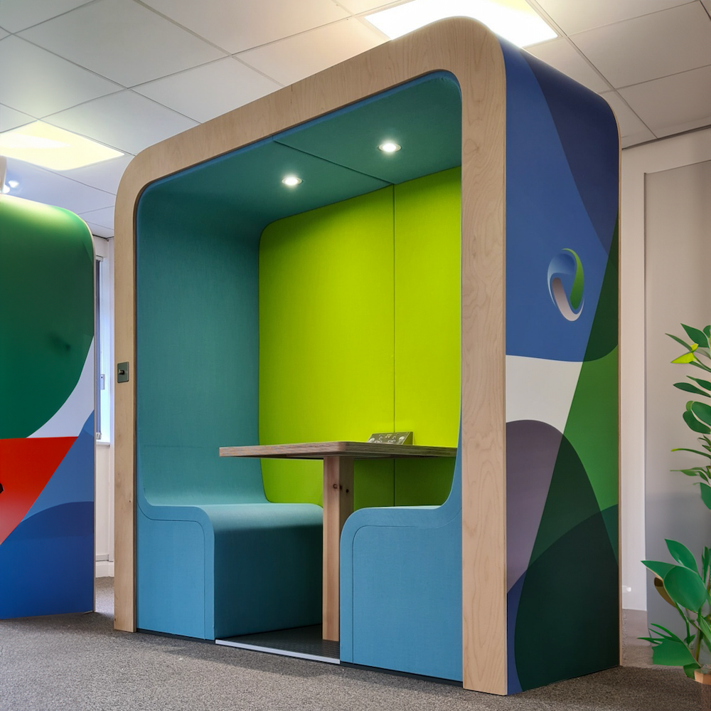 Double Soundproof Meeting Pod