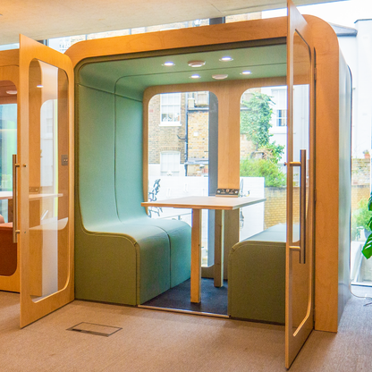 Four Person Soundproof Meeting Booth