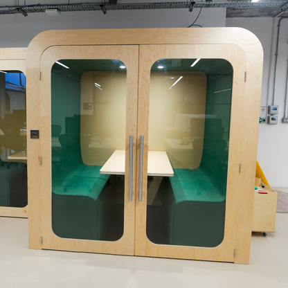 Four Person Soundproof Meeting Booth