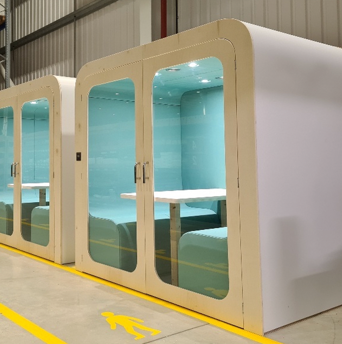 Four Person Meeting Booth