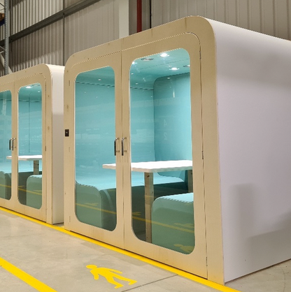 Four Person Soundproof Meeting Booth