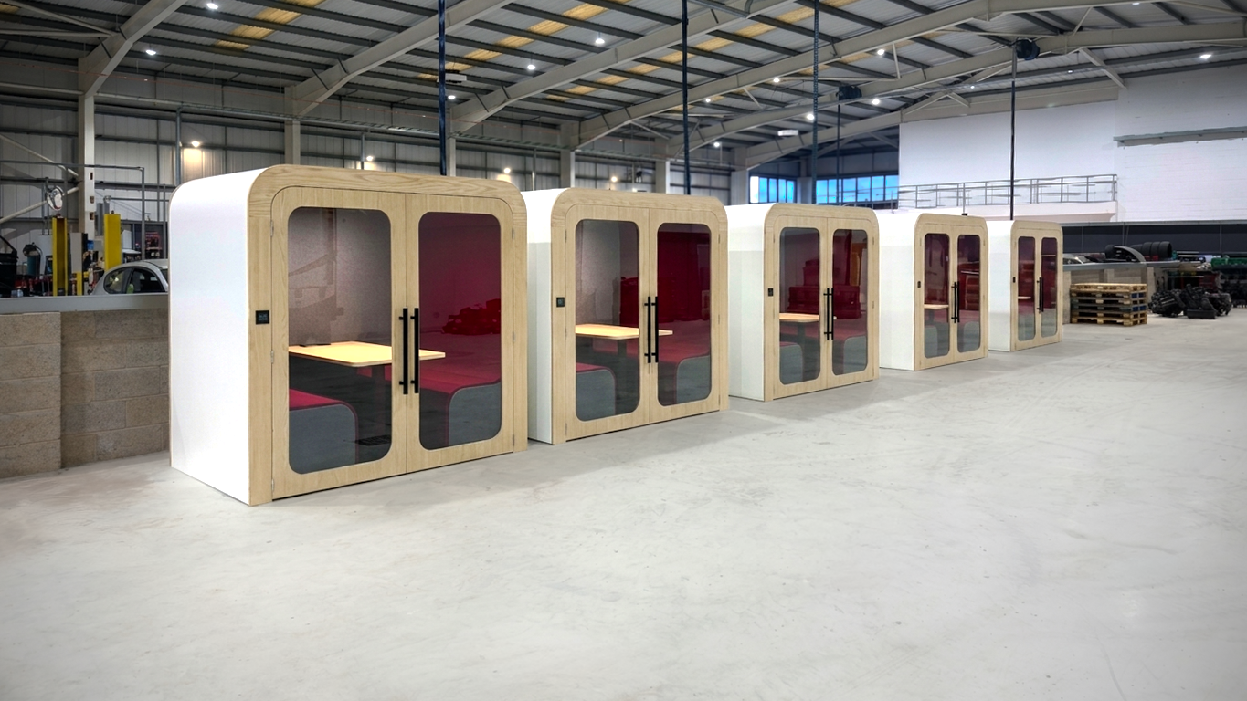 Four Person Meeting Booth