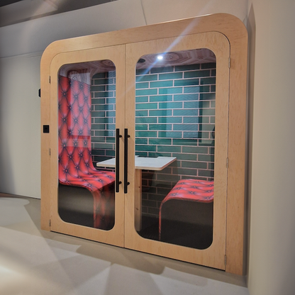 Double Soundproof Meeting Pod